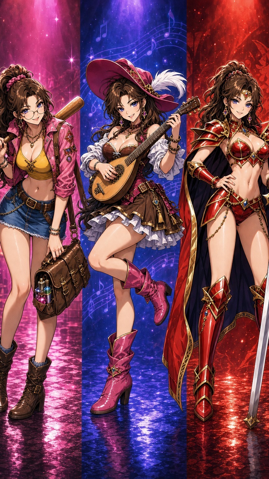 The Voss Triplets