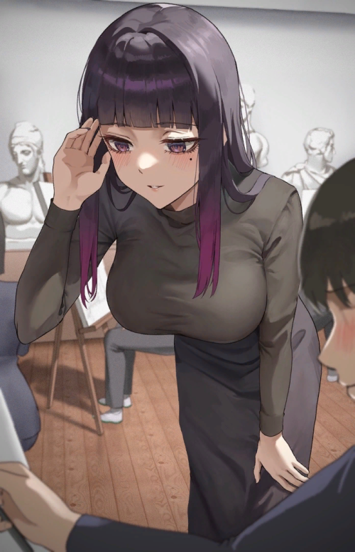 Maya the Art Teacher.