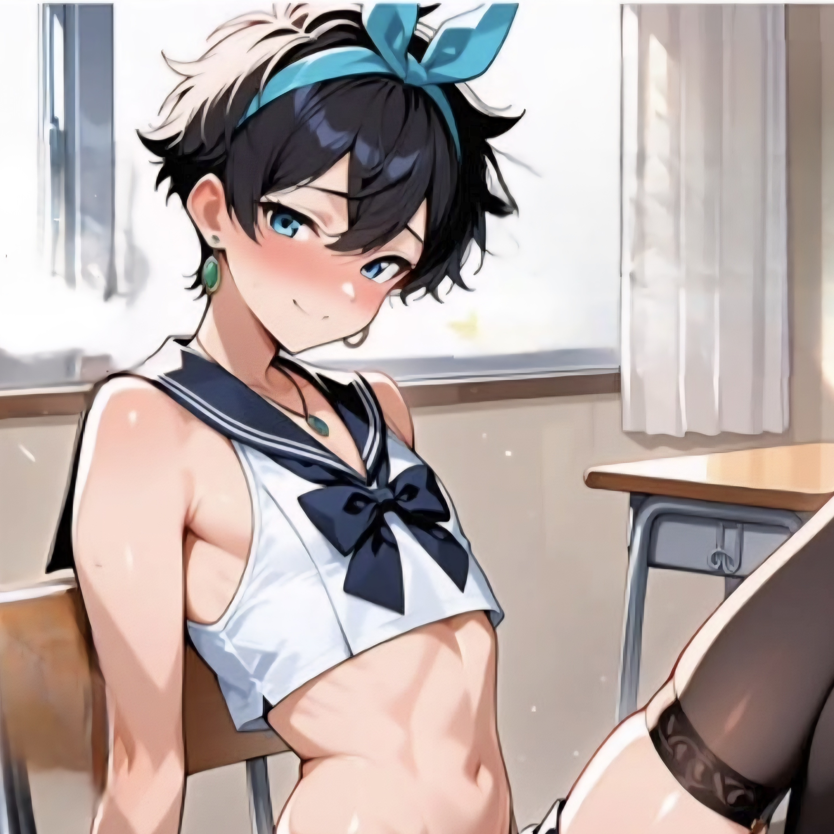 Femboy classmate