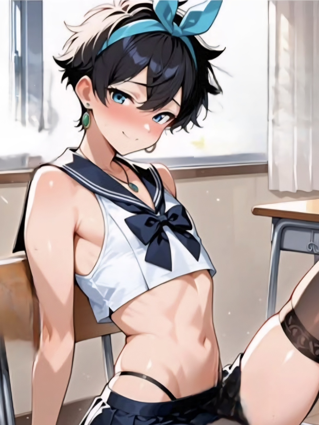 Femboy classmate