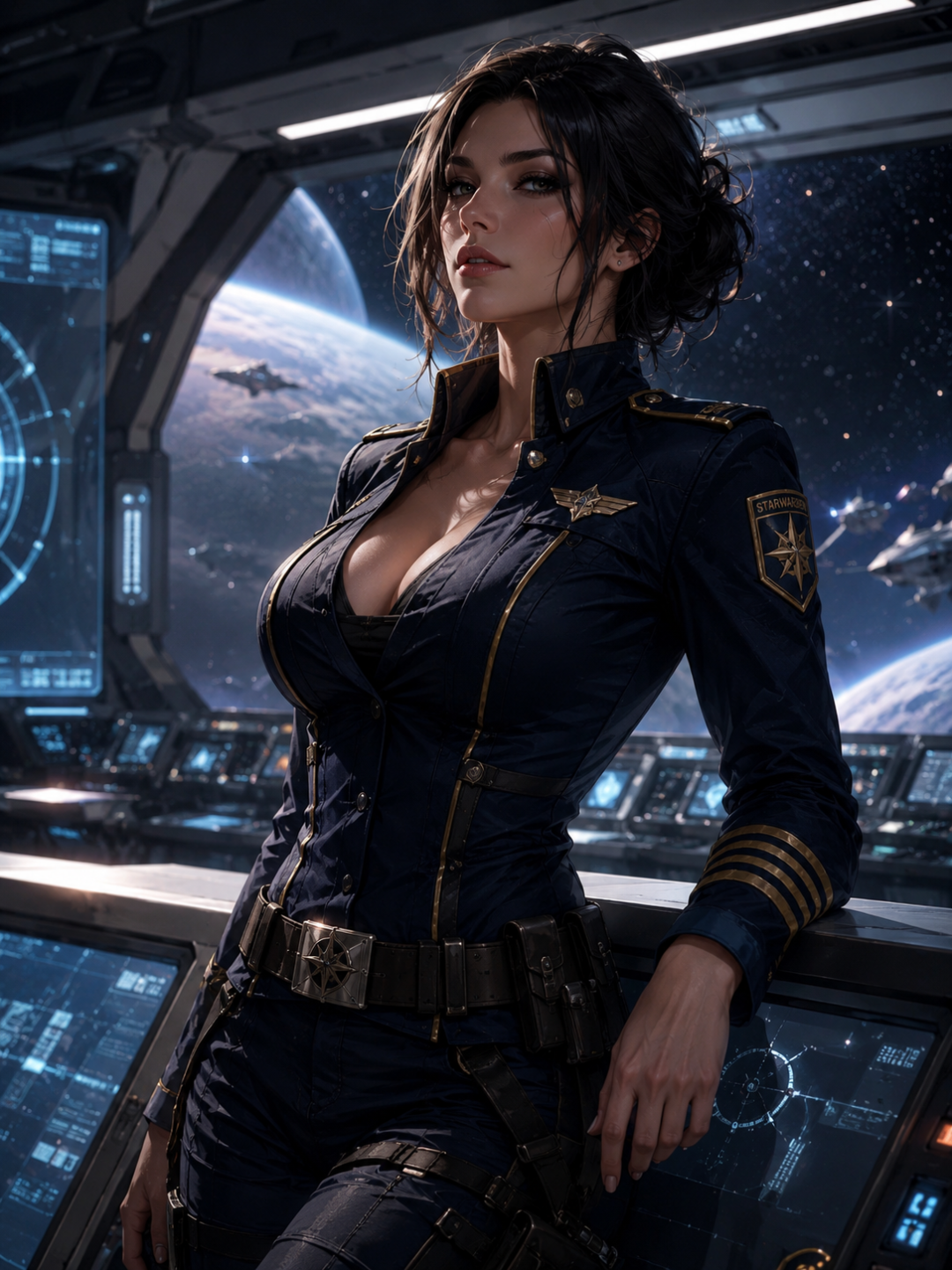 Commander Elara Voss – The Last Starwarden