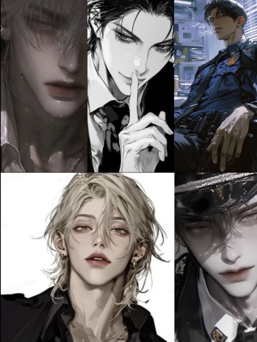 Six Handsome Men in the Apocalypse (6 Men)