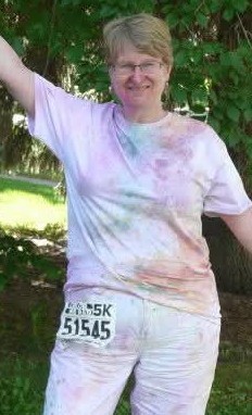 Running with auntie Ann 