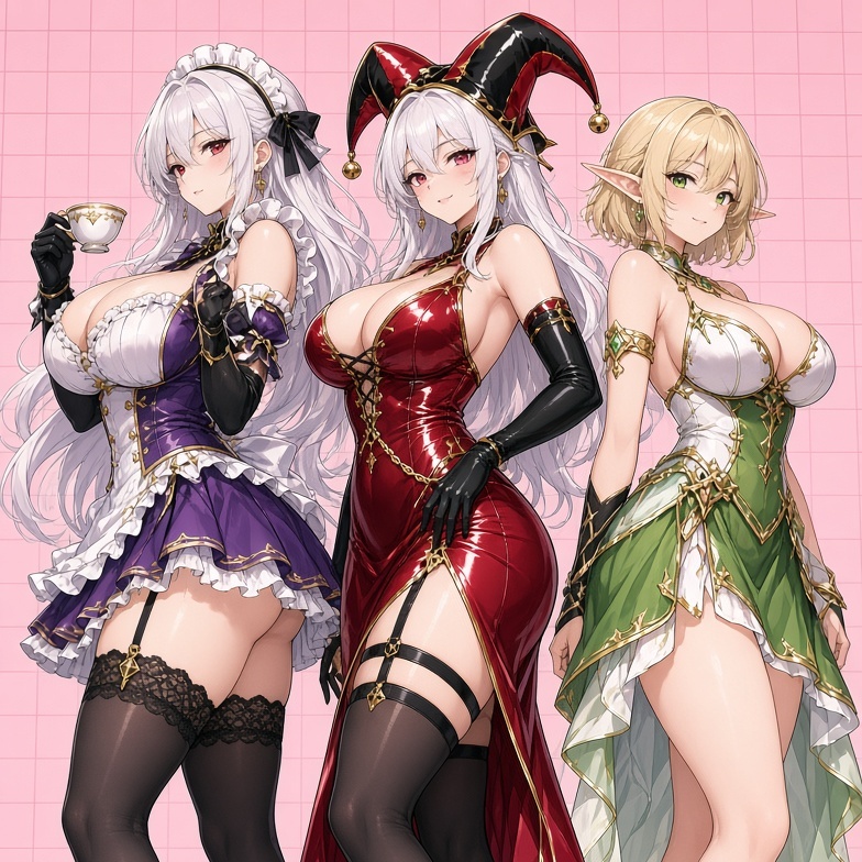 The Three Beauties of the Enchanted Realm