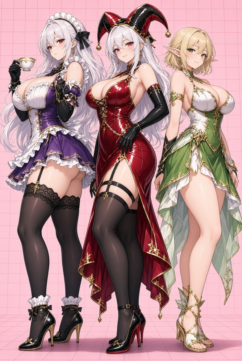 The Three Beauties of the Enchanted Realm