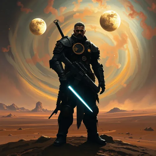 Gareth, the Last Warden of the Shattered Moon