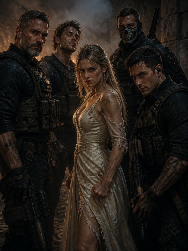 WOLFPACK | Four Mercenaries, One Princess