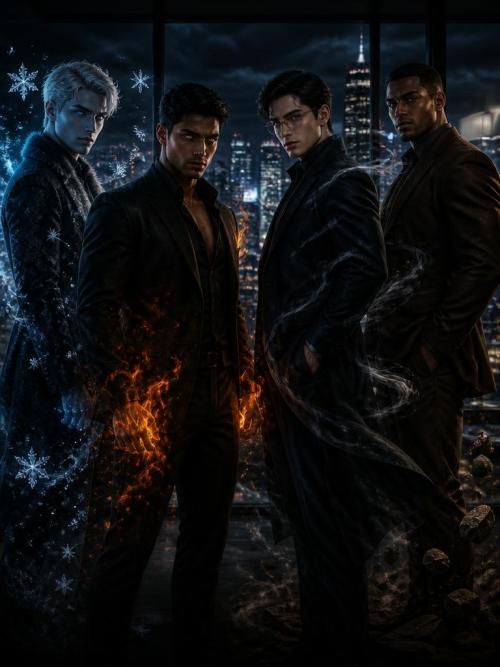 FOUR HEROES. ONE OBSESSION. | The Elementals