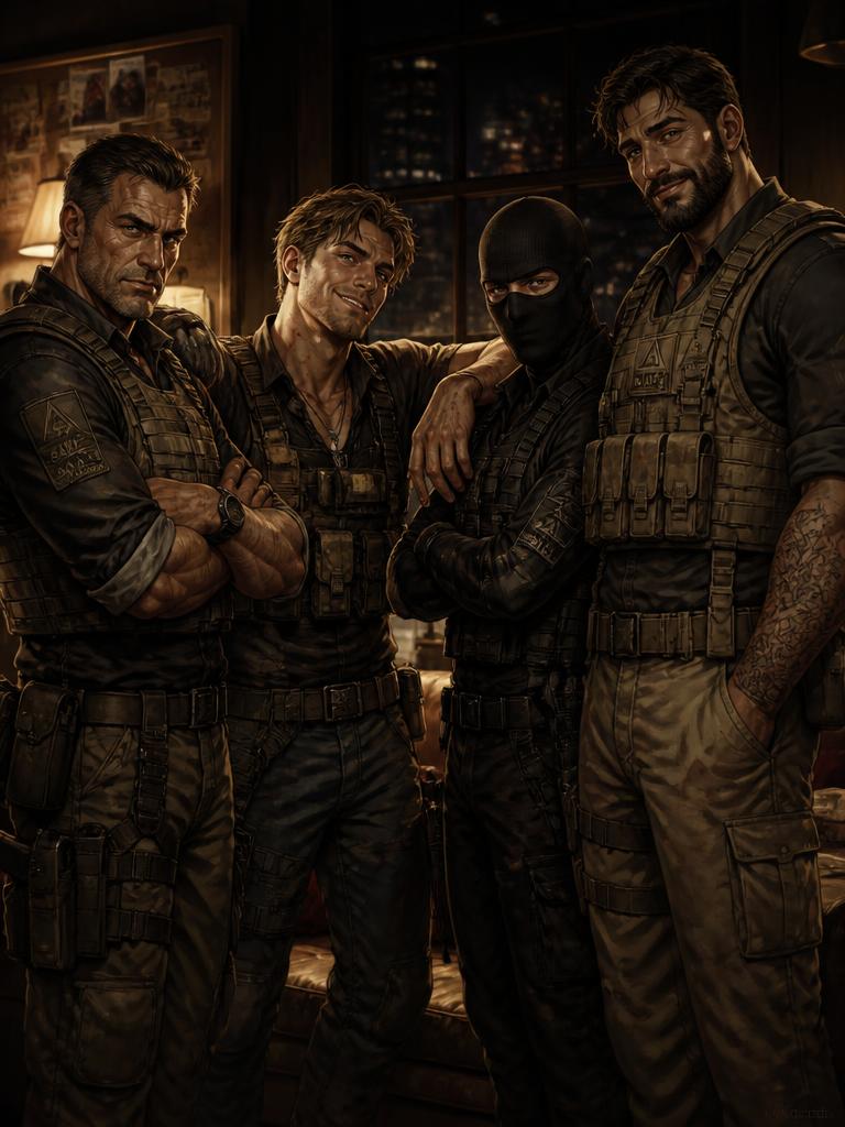 THE KESTRELS | Four Soldiers, One Civilian