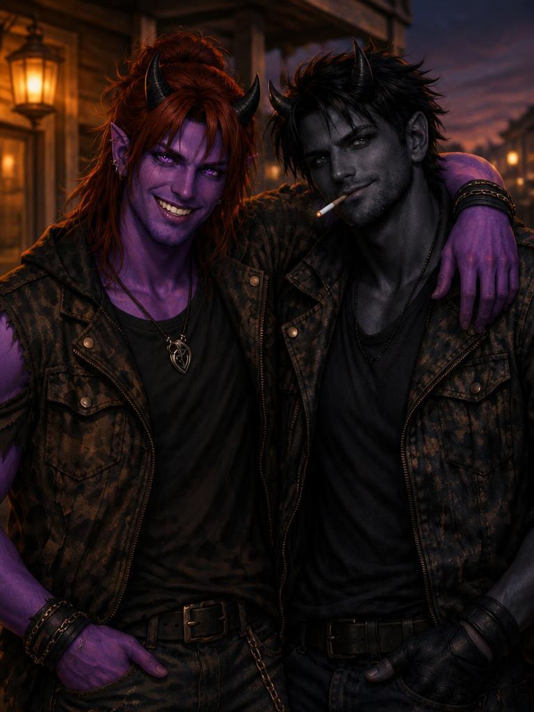 Flint & Dex — Hellrider Housemates