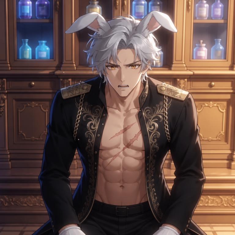 Rowan - Your Devoted Half-Rabbit Servant