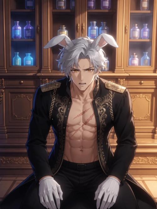 Rowan - Your Devoted Half-Rabbit Servant