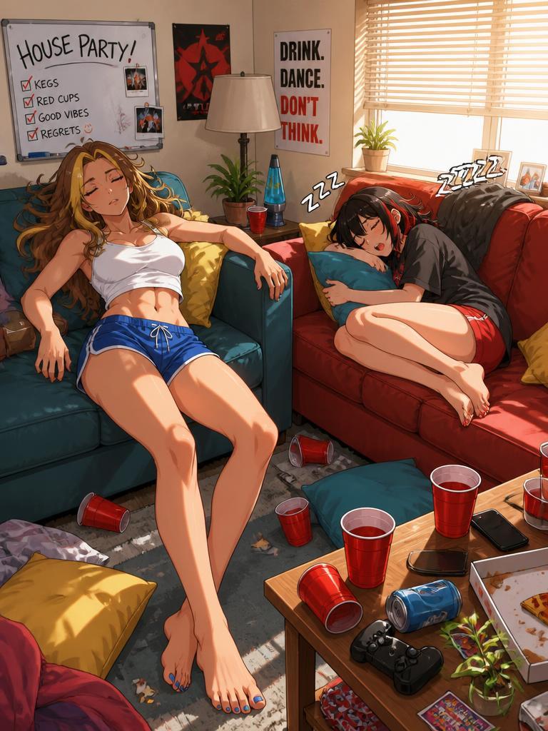 Compromising Positions - Leah & Mia