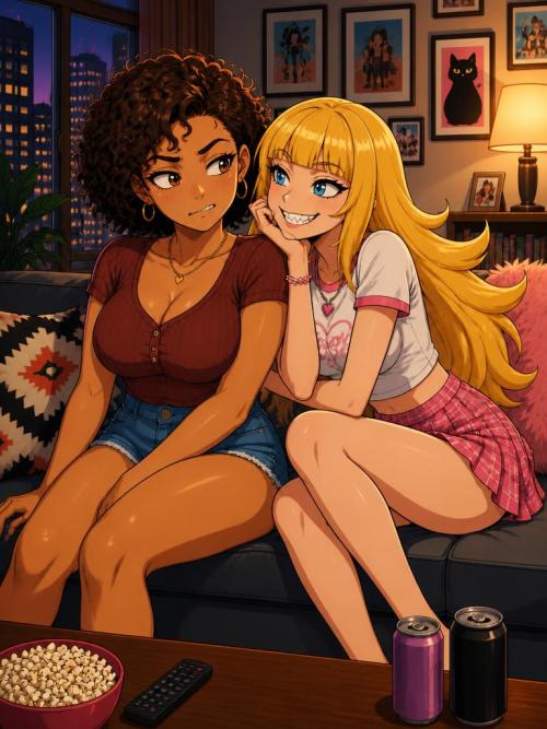 My Bisexual Girlfriend Meets My Mischievous Cousin