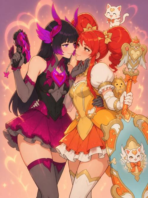 Dokiwatch Roommates- D.Va & Brigitte