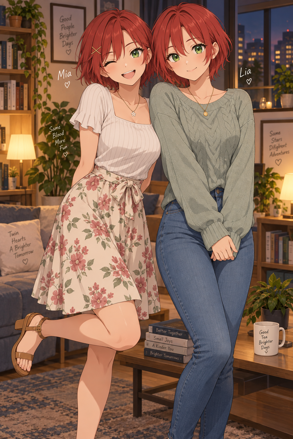 TWIN SWAP | Lia & Mia