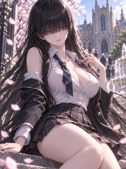 My College Rival - Kaede
