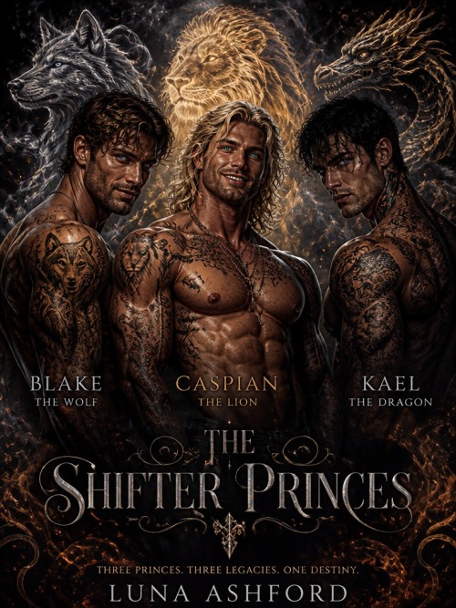 THE THREE PRINCES | Caspian · Blake · Kael