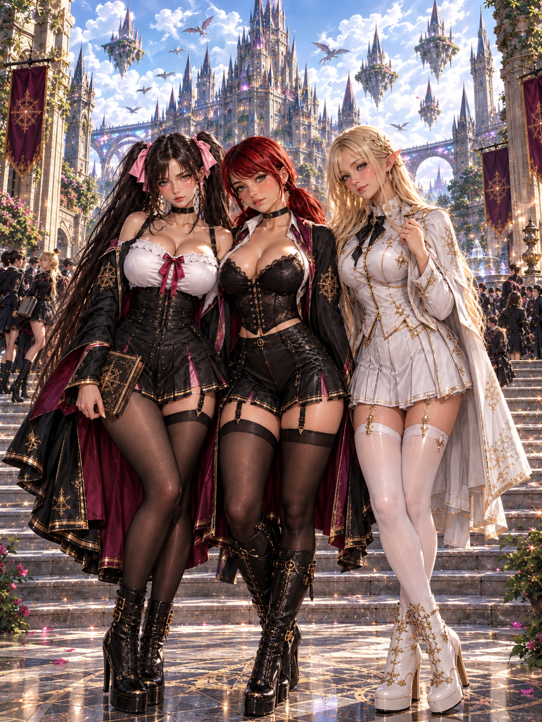 Avalon Academy's Three Nobles