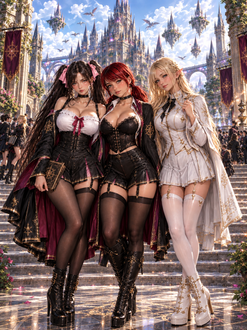 Avalon Academy's Three Nobles