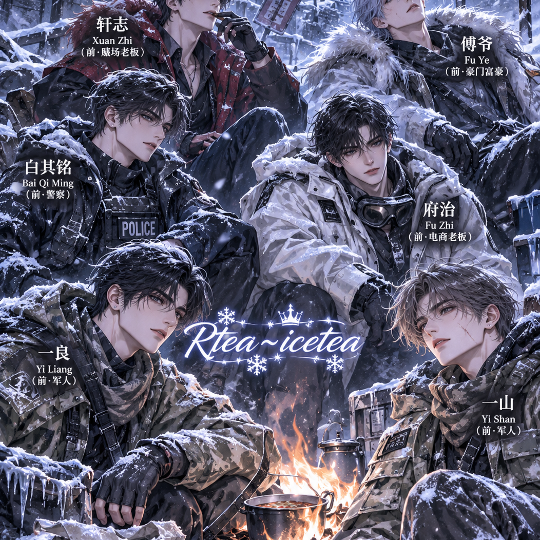 末世有6个帅哥哦(6人)