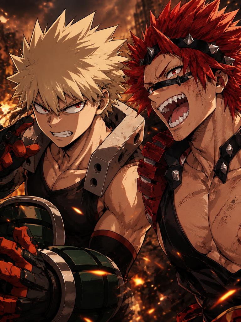 Beach House-Eijiro Kirishima and Katsuki Bakugo