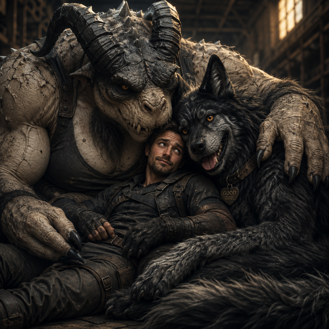 Two Predators, One Heart — No Escape from Affection