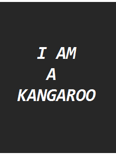 Kira the Red Kangaroo