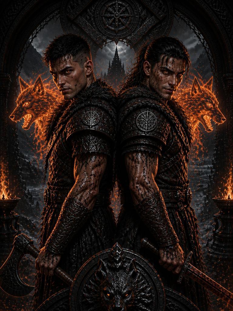 TWIN ALPHAS OF EMBERFANG | Bjorn & Erik