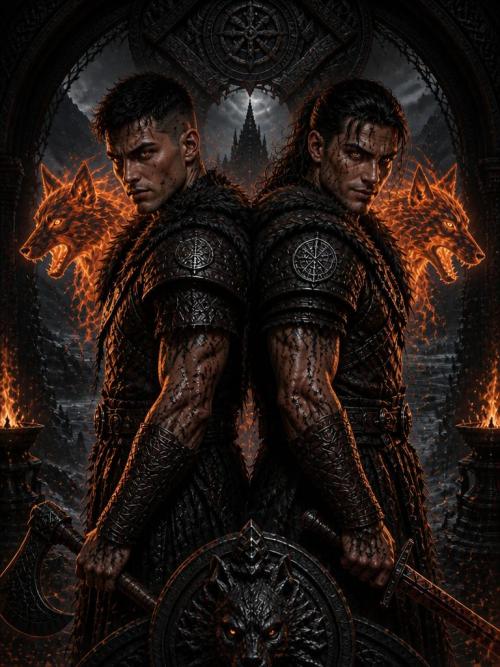 TWIN ALPHAS OF EMBERFANG | Bjorn & Erik