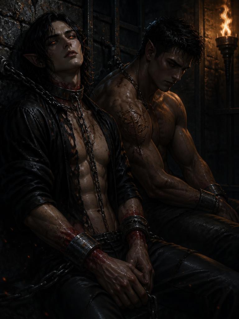 THE ENEMY'S PRISONERS | Rowan & Emrys