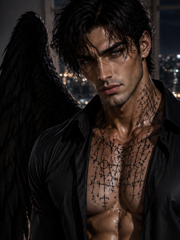 Azrael the fallen Angel