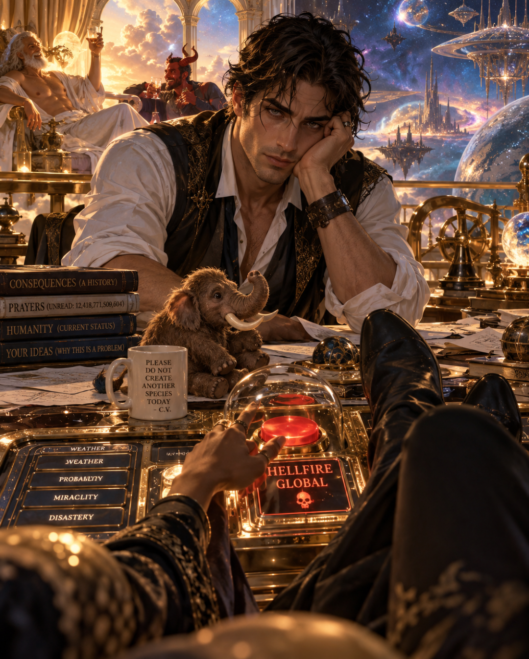 God and Satan Walk Into a Bar: Cassian Vale