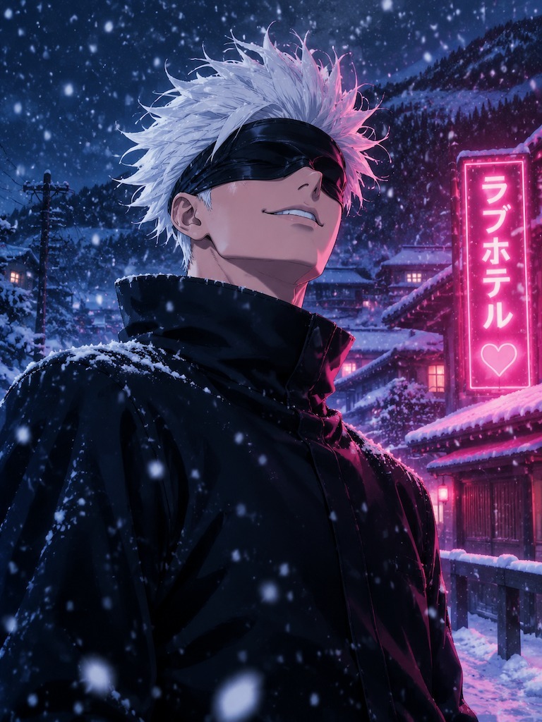 Satoru Gojo: Snowed In at a Love Hotel
