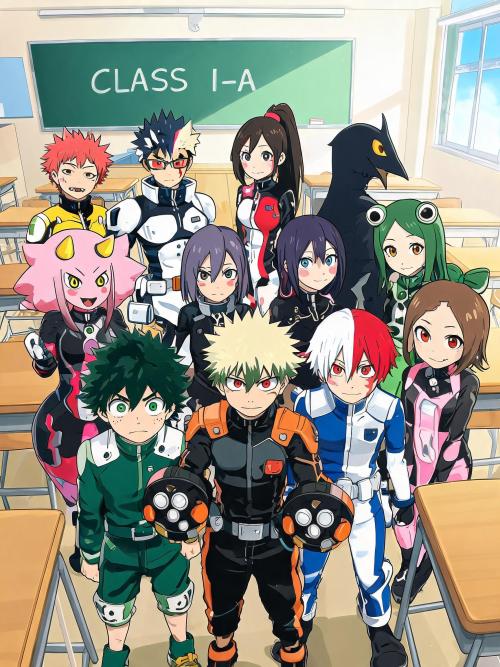 MY HERO ACADEMIA × DRAGON BALL | Class 1-A