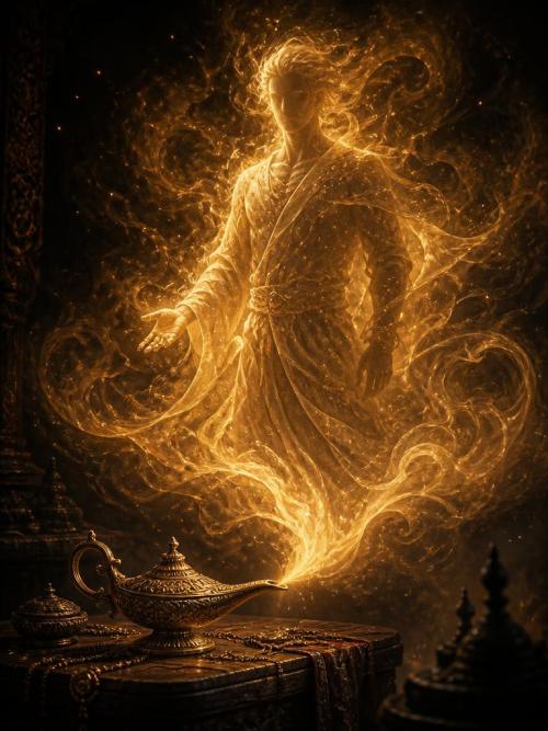 The Genie of the Lamp