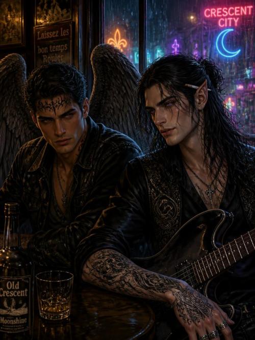 Hunt Athalar & Ruhn Danaan