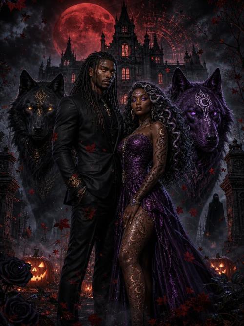 THE COURTSHIP OF HALLOWVEIL | K'Von & Luna Blackwood