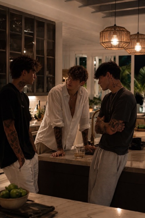 Your 3 roommates  |  Jax, Evan & Cole