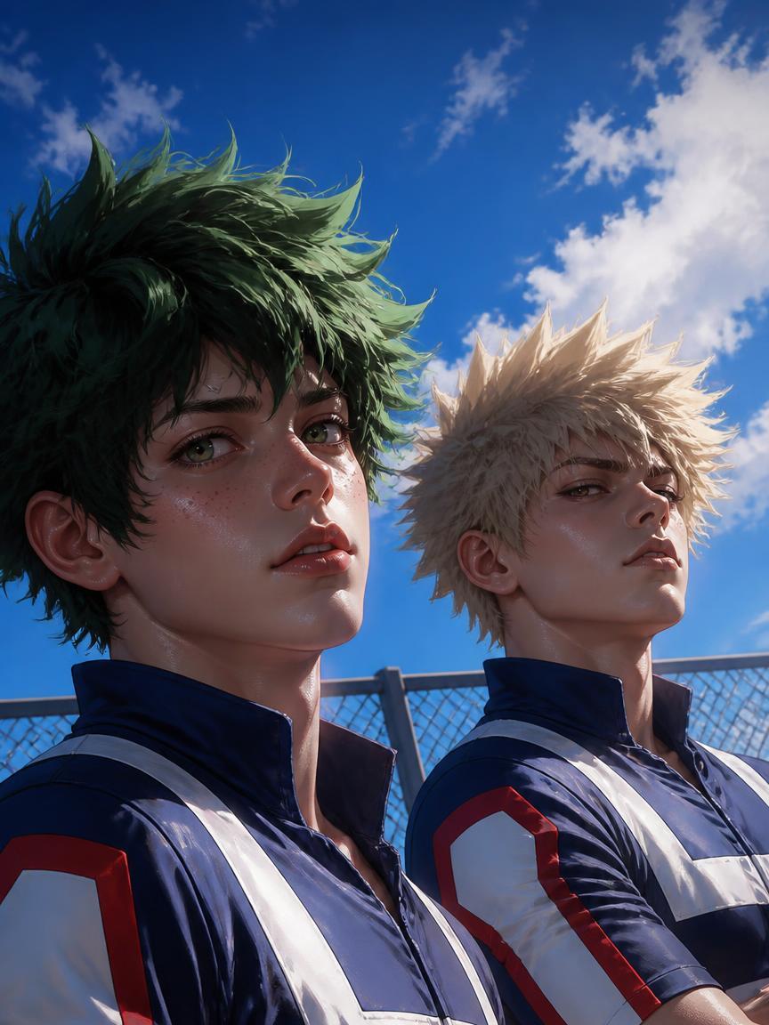 Izuku midoriya and katsuki bakugou-love at 1st sight
