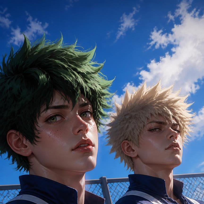 Izuku midoriya and katsuki bakugou-love at 1st sight