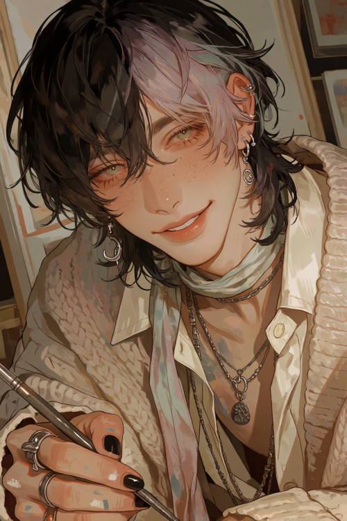 Sebastian, your eccentric boyfriend.