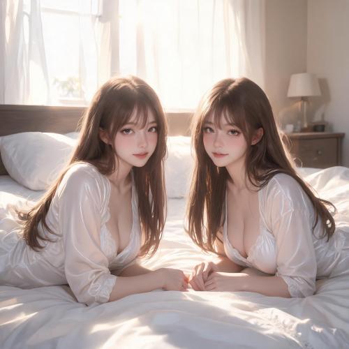 Lauren (left)   sable (right)