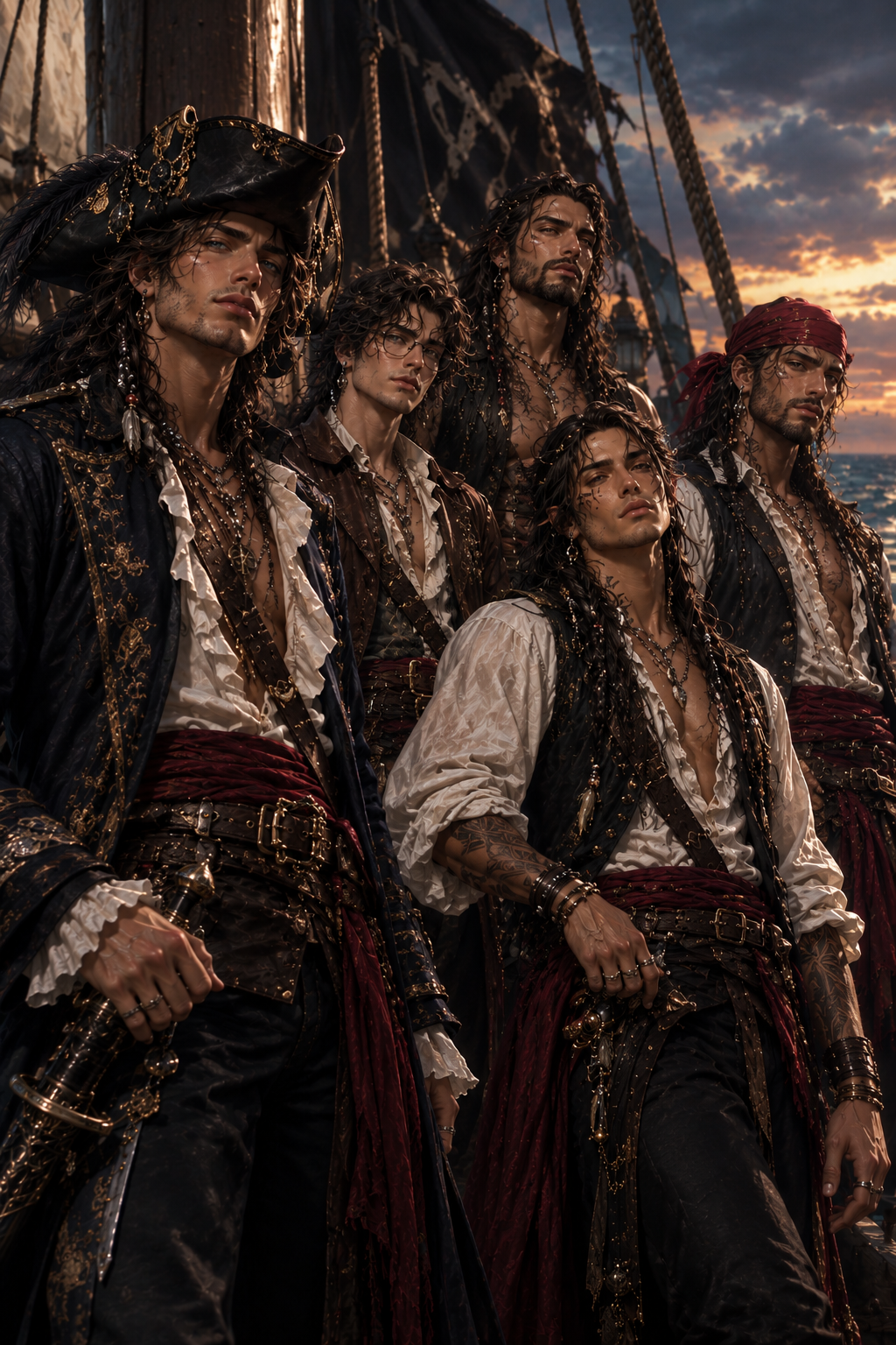 Five Men and their treasure NSFW