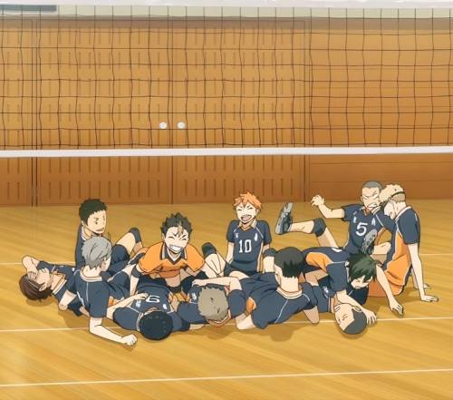 Courtside Raven — Haikyuu!