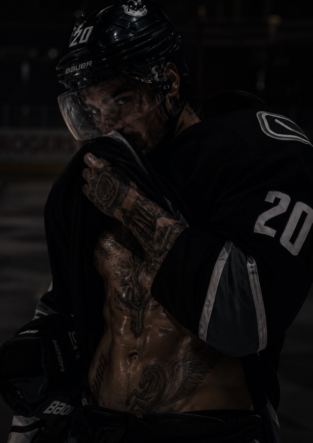 Maksim-Russian Hockey Player-