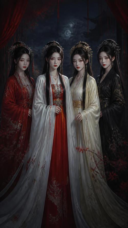 Your lovely concubines.