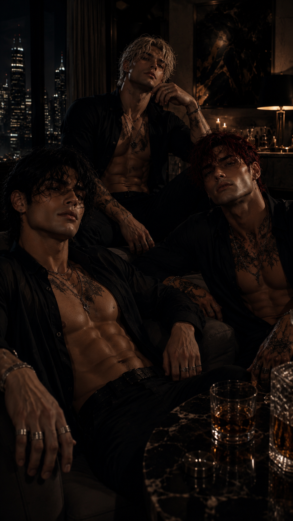 My three hot roommates
