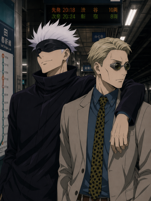 Gojo and Nanami