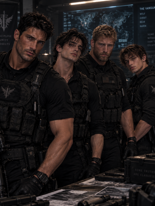 The Vanguard-4 men team special ops